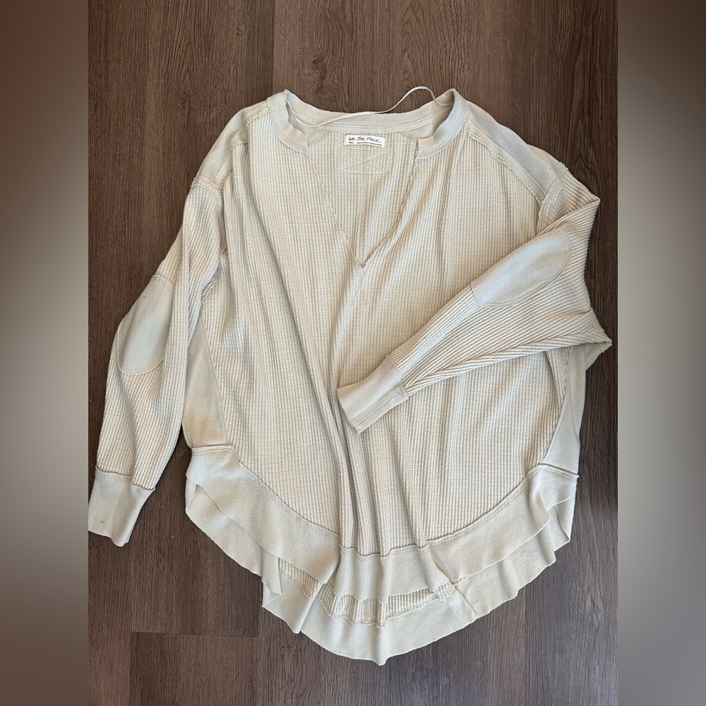 SOLD!! Free People Waffle Knit Top